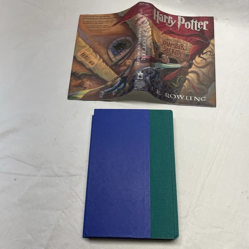 HP Chamber of Secrets TRUE 1st Print First American Ed HC DJ 1999‎